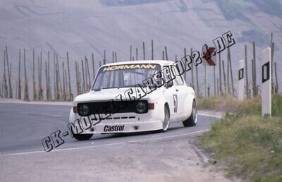 Motorsportbild Rhein Mosel Bergpreis 1980 Fiat -Hörmann Startnummer 57