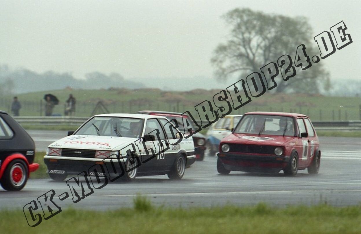 Diepholz Flugplatz 19-21.07.1985 Toyota Corolla Startnummer 19
