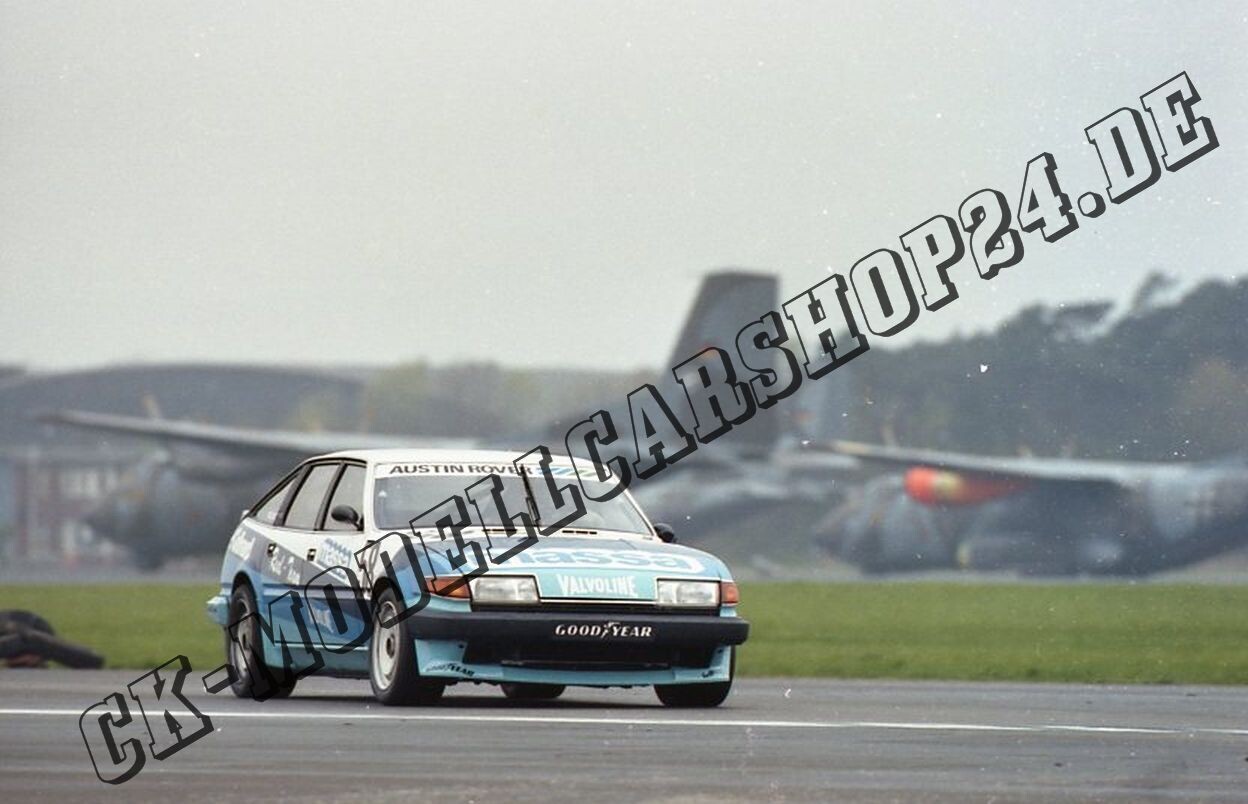 Diepholz Flugplatz 19-21.07.1985 Walter Mertes  Rover Vitesse Austin Rover Deutschland Startnummer 58