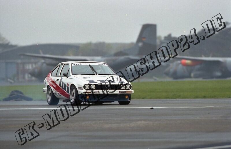 Diepholz Flugplatz 19-21.07.1985 Marko Alfa Romeo Alfetta GTV6 Startnummer 6