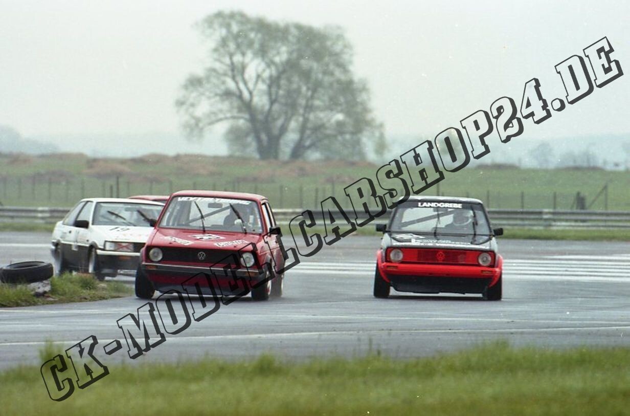 Diepholz Flugplatz 19-21.07.1985 VW's Golf GTI's