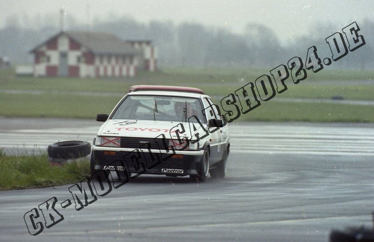 Diepholz Flugplatz 19-21.07.1985 Toyota Corolla Startnummer 19