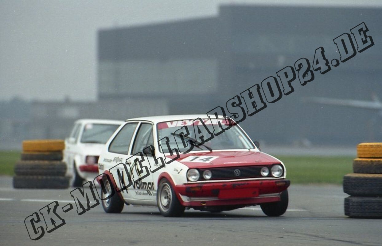 Diepholz Flugplatz 19-21.07.1985 VW Polo Startnummer 14