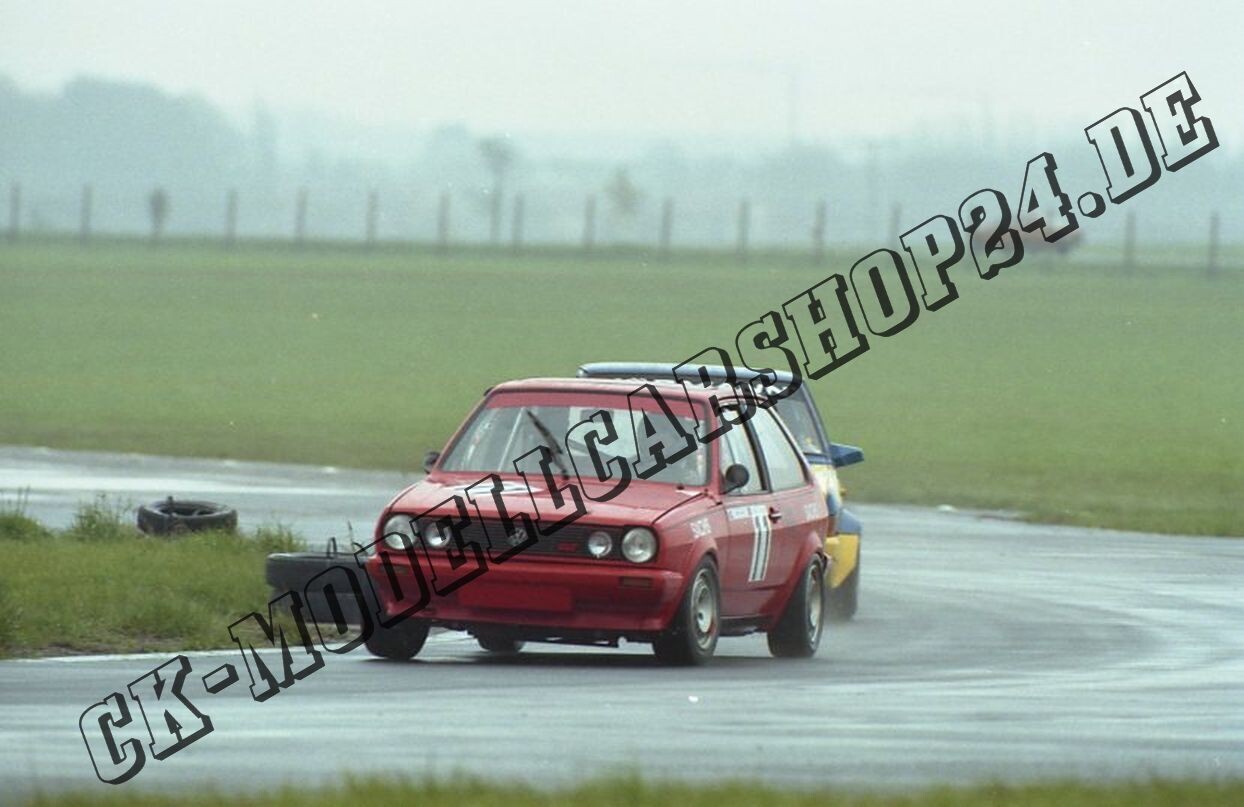 Diepholz Flugplatz 19-21.07.1985 VW Polo Startnummer 11