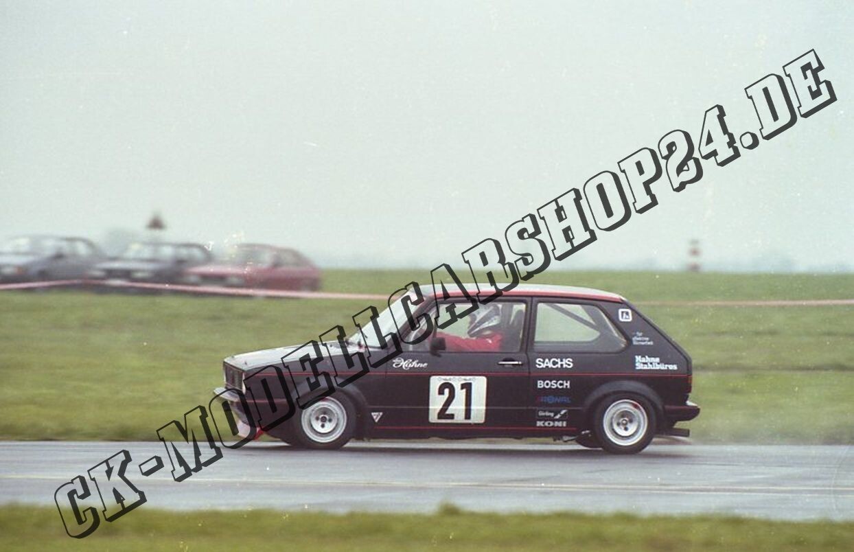 Diepholz Flugplatz 19-21.07.1985 VW Golf Startnummer 21