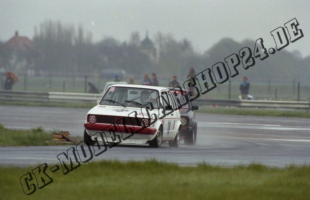 Diepholz Flugplatz 19-21.07.1985 VW Golf Startnummer 18