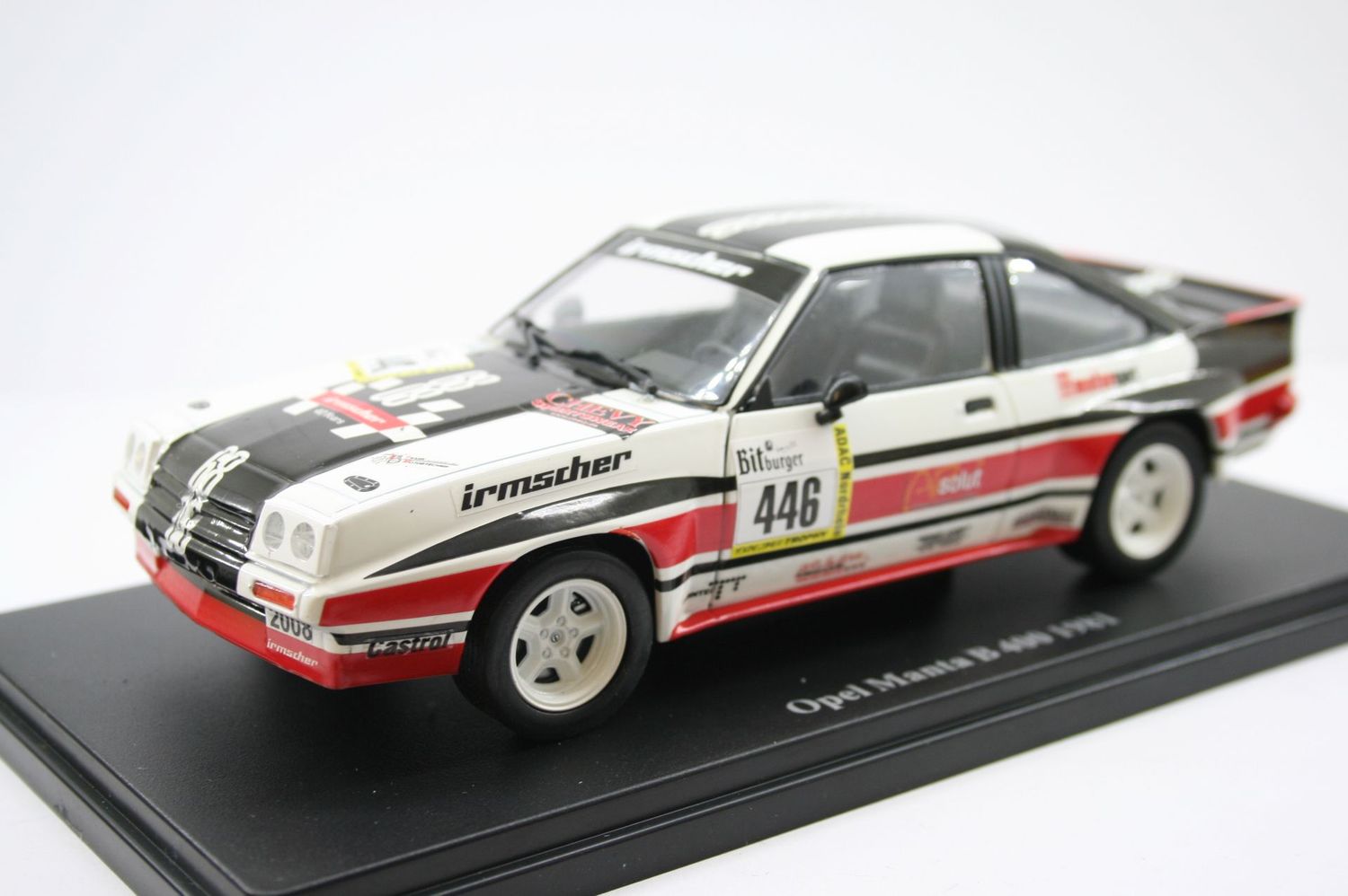 Opel Manta B 400 Irmscher Uwe Nittel  Startnummer 446, 24h Classic