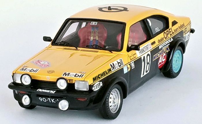 Opel Kadett C Coup’e Monte Carlo 78 Carlsson / De Jong	Made in Europa !!