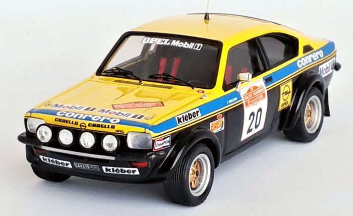 Opel Kadett C Coup'e,  Sanremo 77 Ormezzano / Meiohas, Startnummer 20