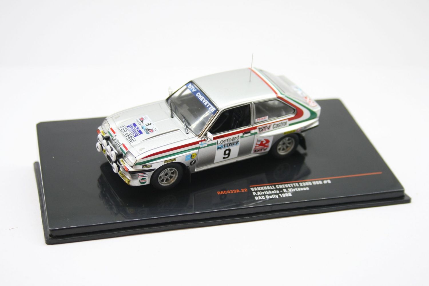 Vauxhall Chevette 2300 HSR, No.9, RAC Rally, P.Arikkala/R.Virtanen, 1980