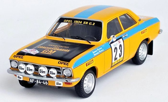 Opel Ascona A, Portugal 1974, Gomes Pereira / Almeida Pereira, Startnummer 23