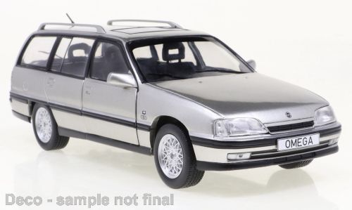 Opel Omega A2 Caravan, metallic-grau, 1990