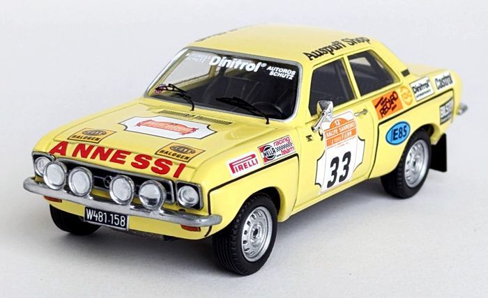 Opel Ascona A 8th Sanremo 1975 Fischer / Gottlieb