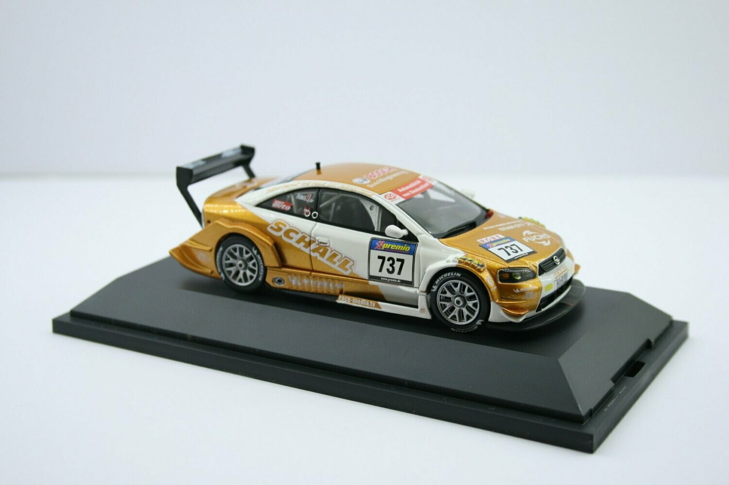 Opel Astra V 8 Coupe Team Schall VLN Langstreckenmeisterschaft 2010 limitiert 500 Stück Opel Astra V 8 Coupe Team Schall VLN Langstreckenmeisterschaft 2010 limitiert 500 Stück