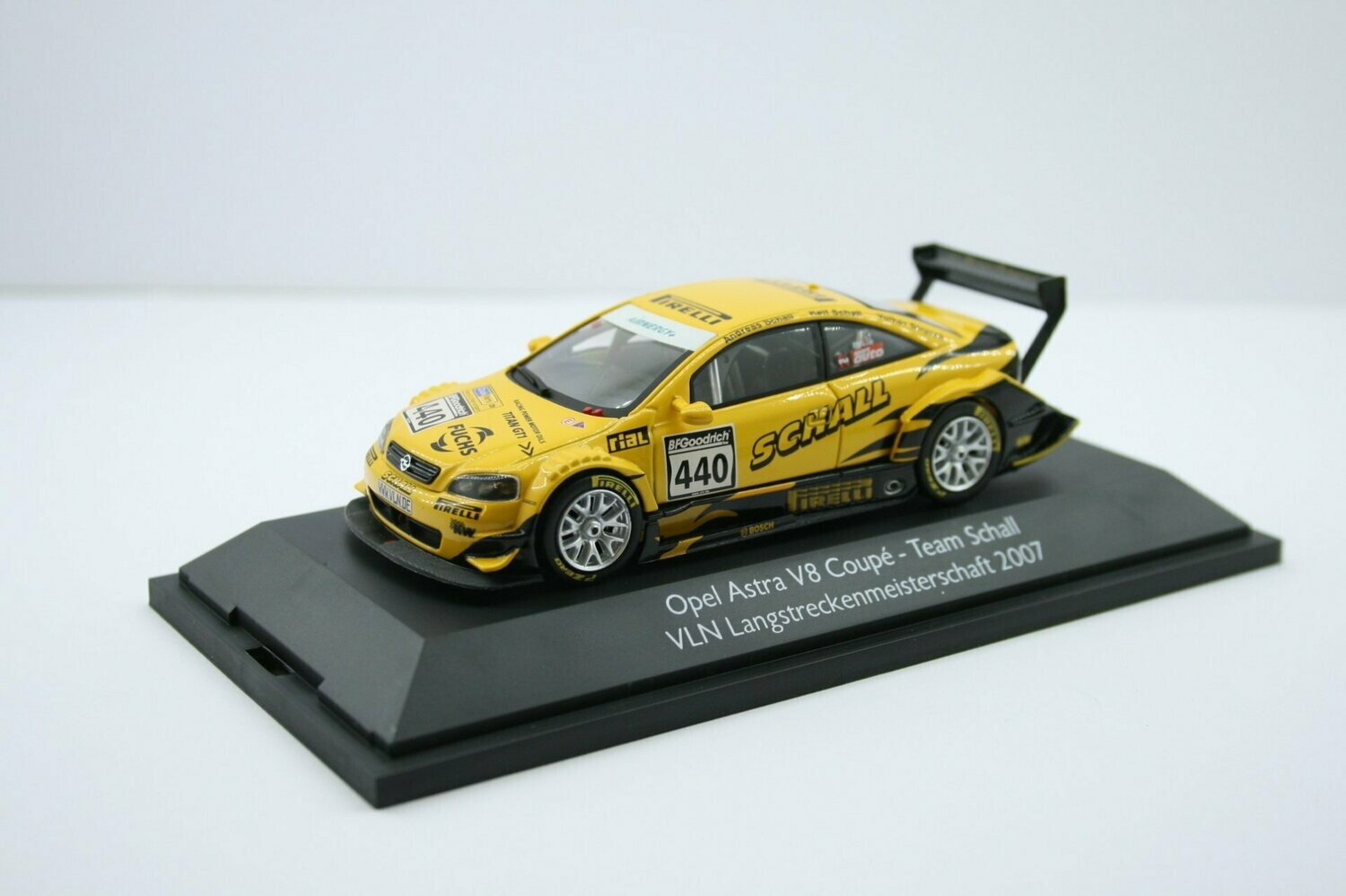 Opel Astra V 8 Coupe Team Schall VLN Langstreckenmeisterschaft 2007 limitiert 500 Stück Opel Astra V 8 Coupe Team Schall VLN Langstreckenmeisterschaft 2007 limitiert 500 Stück