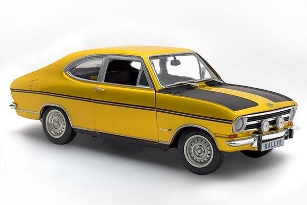 Opel Kadett B Coup'e gelb schwarz