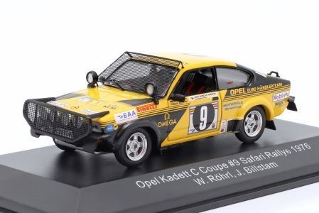 Opel Kadett C Coupe #9 Safari Rallye 1979 Röhrl, Billstam Opel Kadett C Coupe #9 Safari Rallye 1979 Röhrl, Billstam