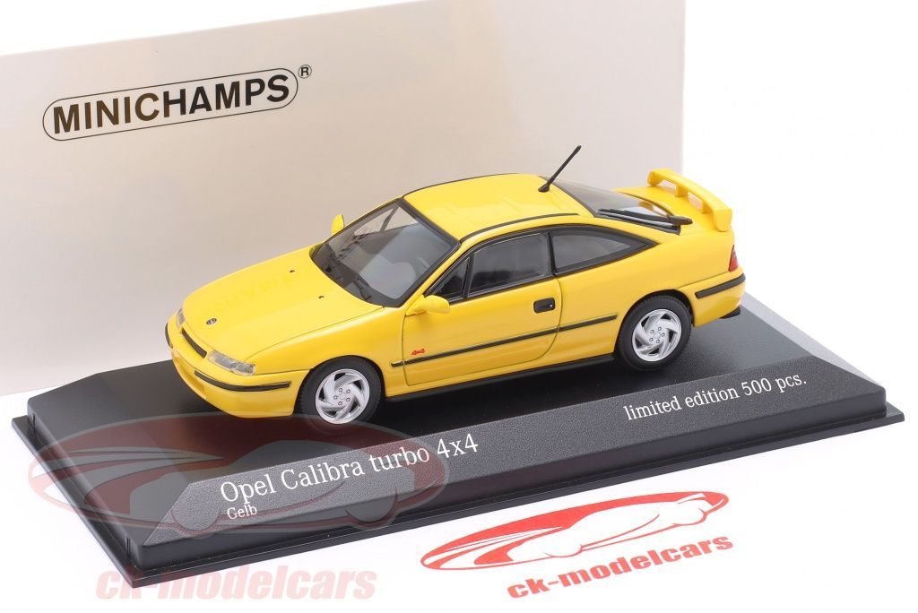 Opel Calibra Turbo 4x4 Baujahr 1989 yellow