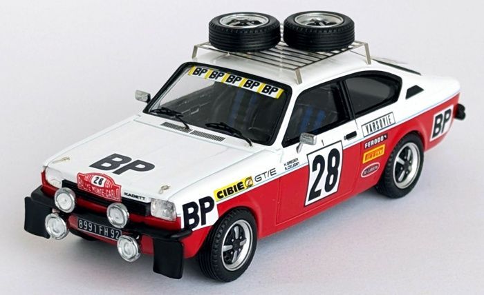 Opel Kadett C Coup'e Monte Carlo 77, Greder / Céligny Zur Zeit nicht lieferbar! Nur auf Anfrage ! Opel Kadett C Coup'e Monte Carlo 77, Greder / Céligny Zur Zeit nicht lieferbar! Nur auf Anfrage !
