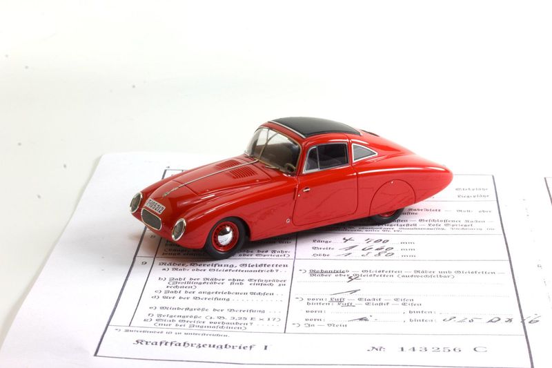 1937 Opel Super 6 für Georg von Opel / Auflage 200 Stück