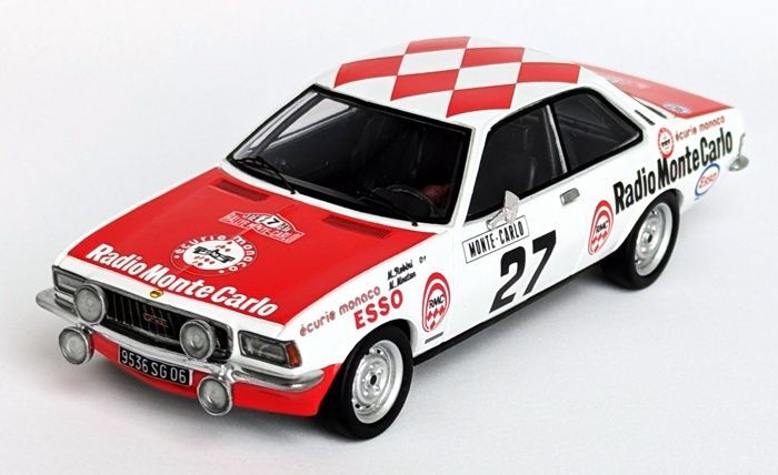 Opel Commodore B, Monte Carlo 1975, Robini / Mouton Opel Commodore B, Monte Carlo 1975, Robini / Mouton
