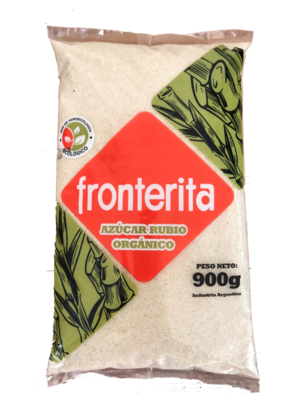 AZUCAR RUBIA ORGANICA FRONTERITA 900G