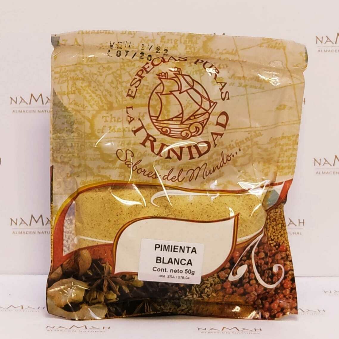 PIMIENTA BLANCA MOLIDA LA TRINIDAD 50G