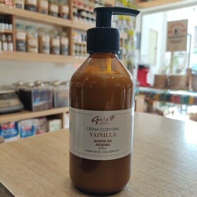CREMA CORPORAL GAIA VAINILLA Y JOJOBA 250G