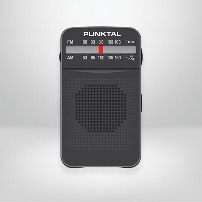 Radio Portátil AM/FM PUNKTAL