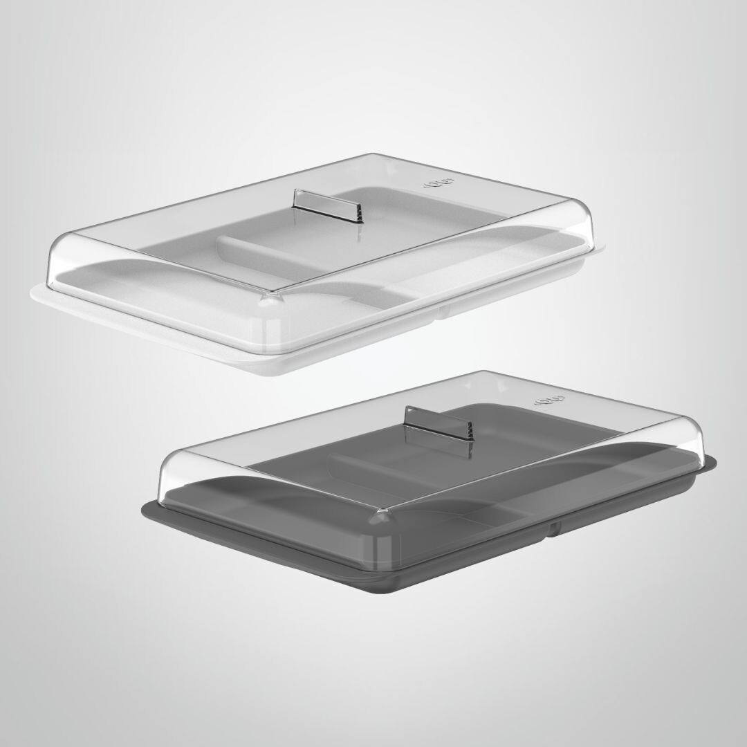 Recipiente para Fiambres Doble OU &quot;Break&quot;