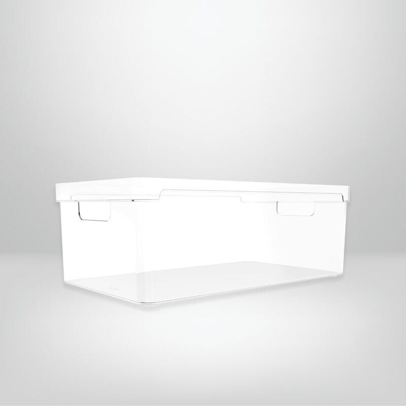 Organizador Apilable 37x20x13cm OU "Clear"