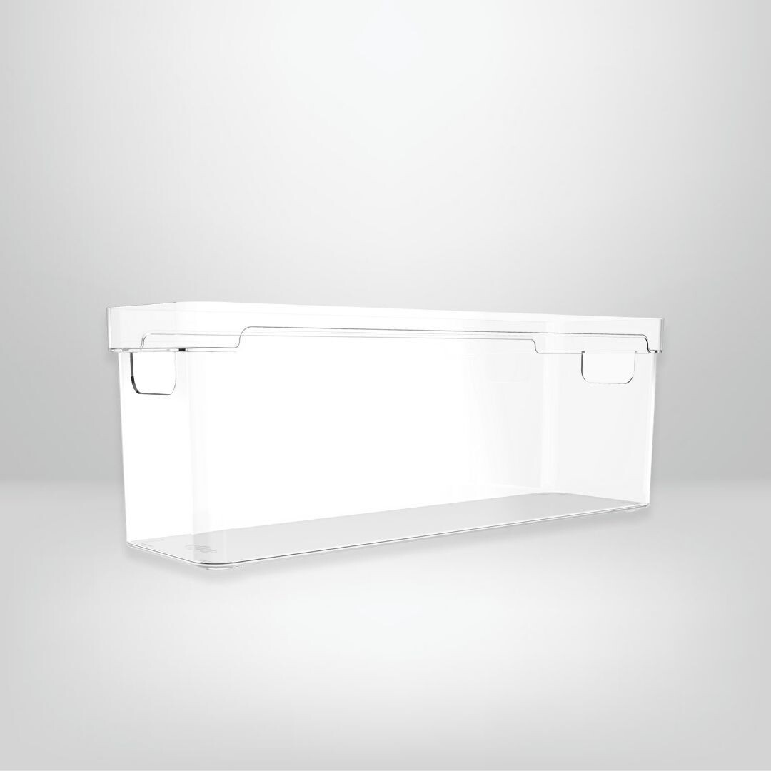 Organizador Apilable 37x10x13cm OU &quot;Clear&quot;