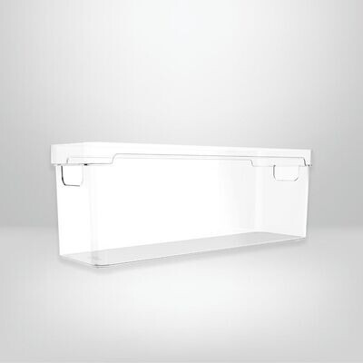 Organizador Apilable 37x10x13cm OU &quot;Clear&quot;