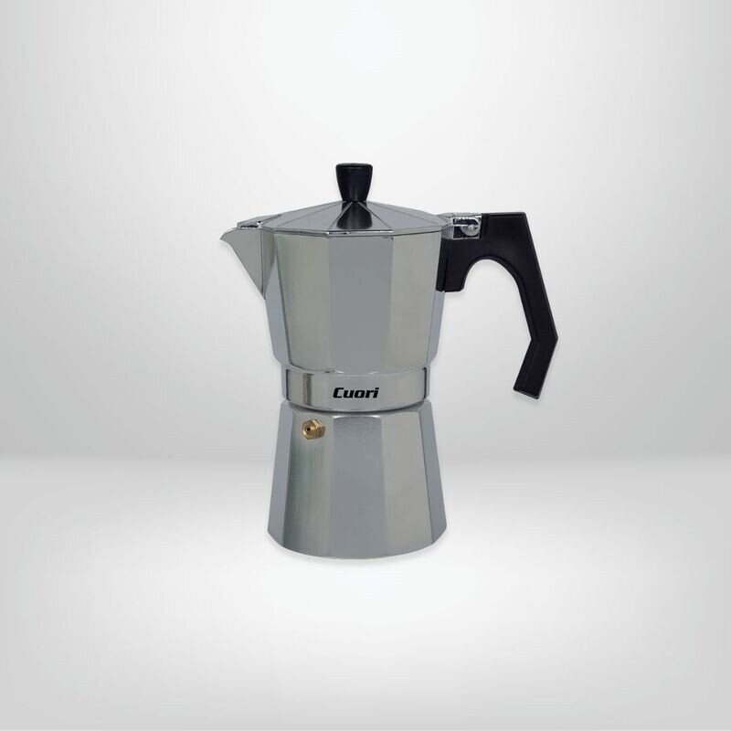 Cafetera Italiana Espresso 6 Tazas CUORI “Mokka”