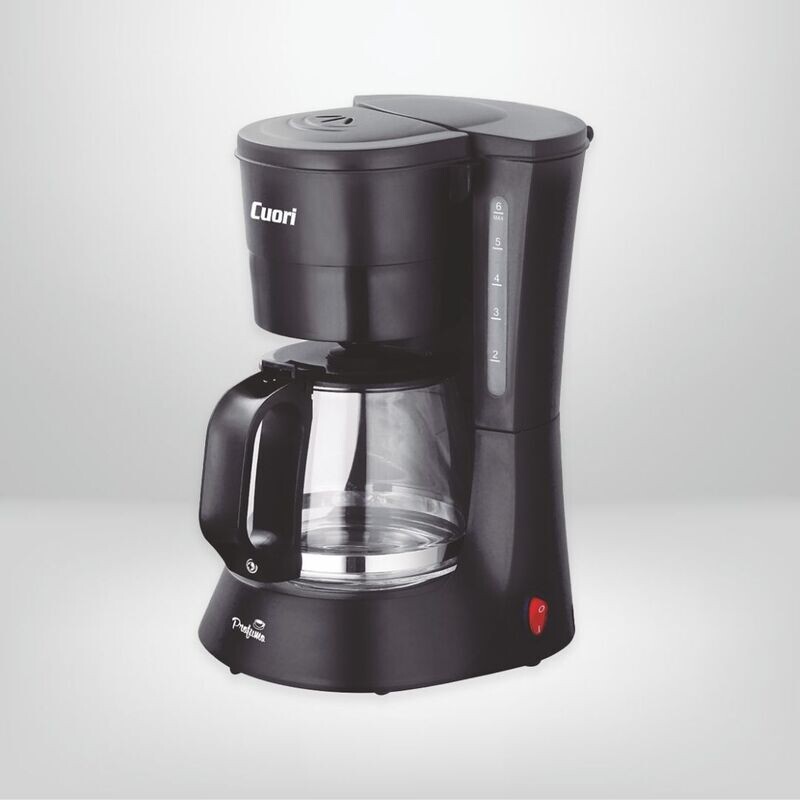 Cafetera Automática de Goteo 6 tazas 600W CUORI “Profumo”