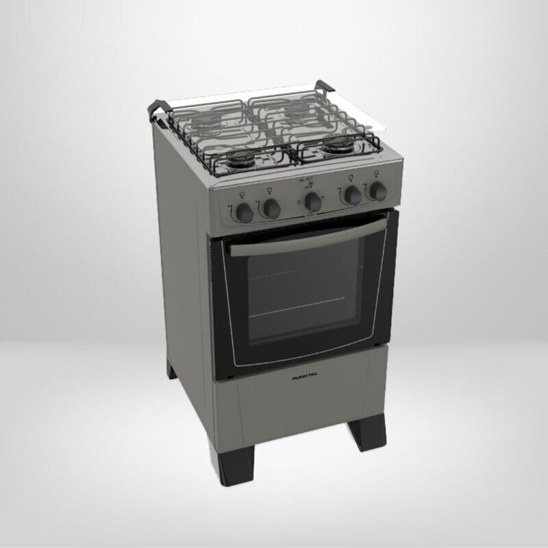 Cocina Combinada con Horno Gas/Eléctrico PUNKTAL "Titanium"