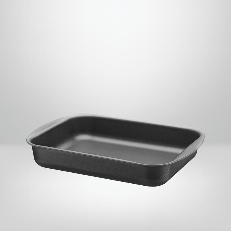 Asadera Rectangular Honda  40cm Antiadherente TRAMONTINA "París"