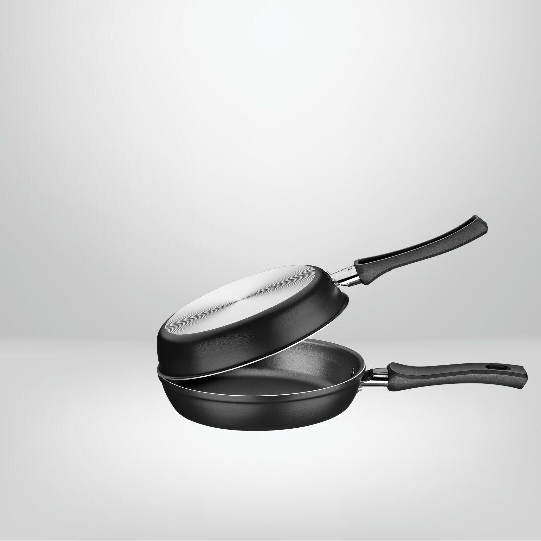 Sarten Doble/Omeletera Antiadherente 20cm  &quot;Loreto&quot; TRAMONTINA