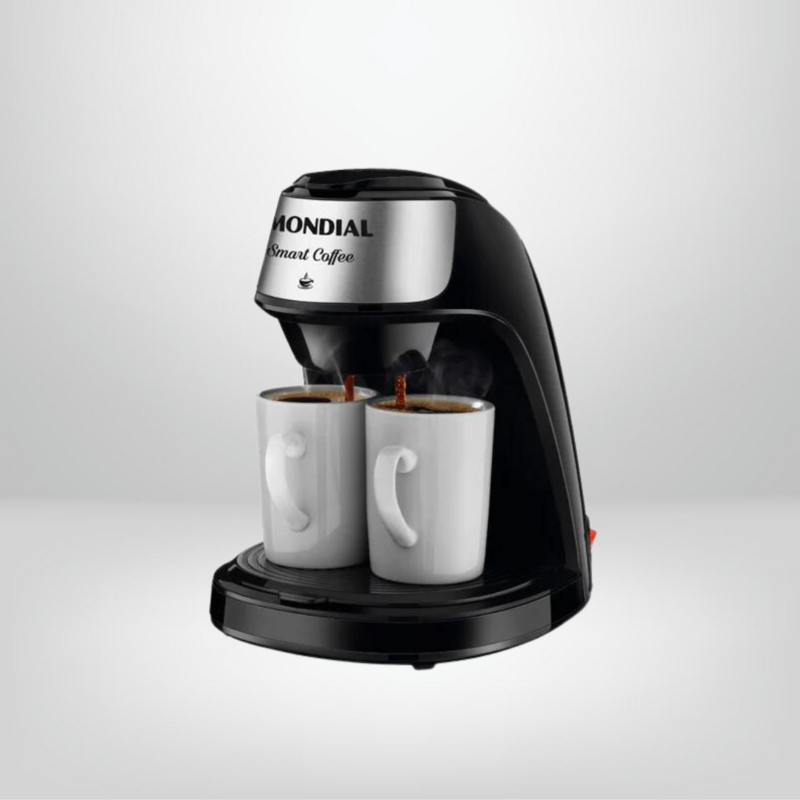 Cafetera &quot;Smart Coffee&quot; + 2 tazas MONDIAL