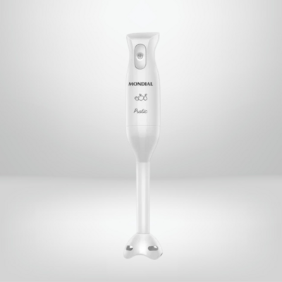 Mixer &quot;Pratic&quot; + Vaso + Tapa de Silicona Blanco MONDIAL