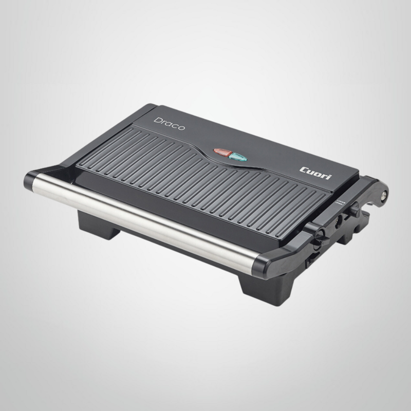 Grill Eléctrico &quot;Dracco&quot; Negro  CUORI