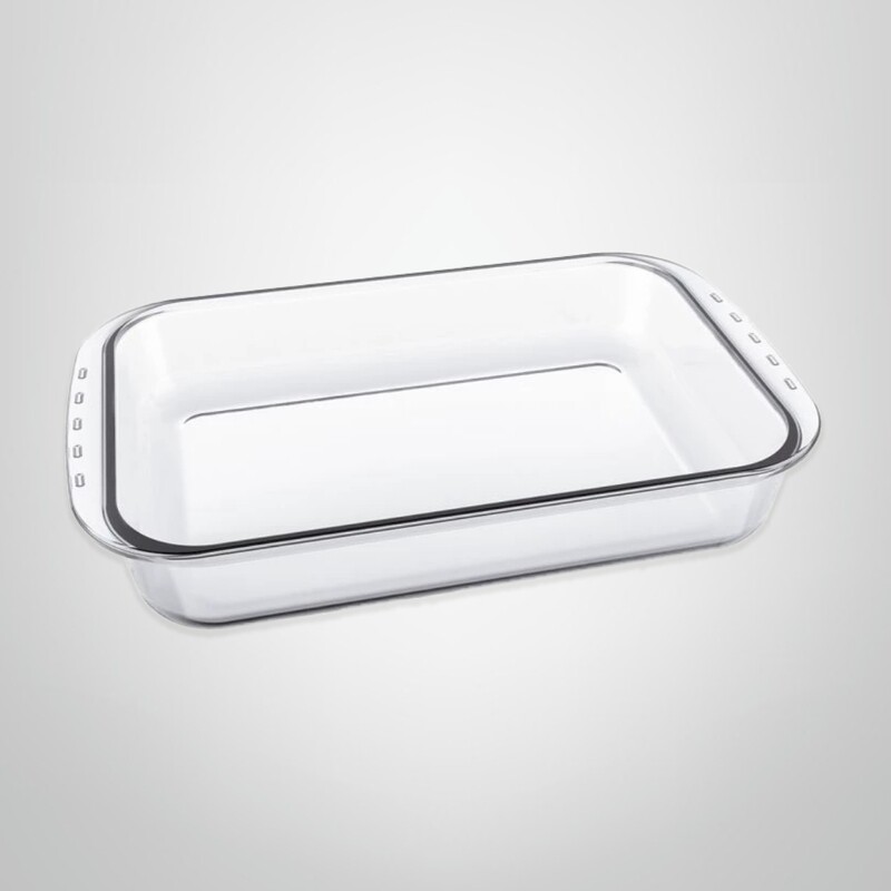 Asadera Rectangular de Vidrio Templado 5300ml MARINEX &quot;Classica&quot;