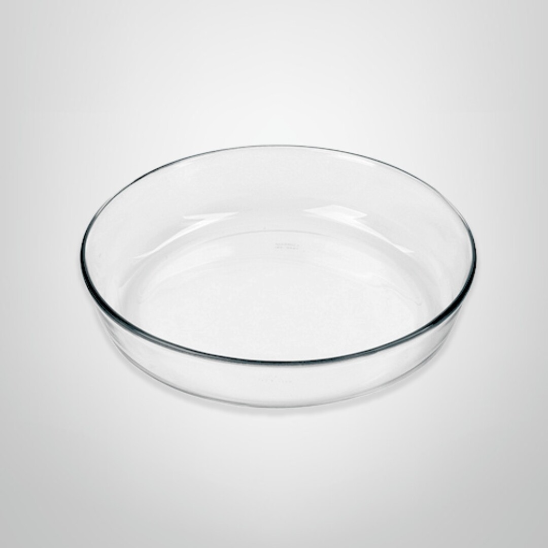 Asadera Redonda de Vidrio 2400ml MARINEX