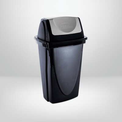 Basurero Basculante 8 litros PLASÚTIL “Ecoblack”