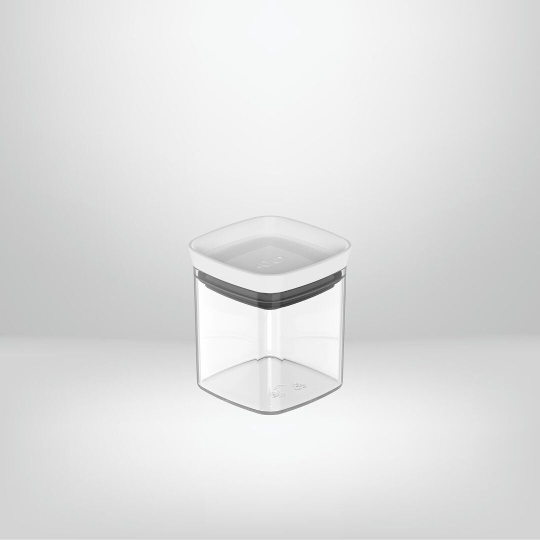 Recipiente Hermético Organizador 150ml OU &quot;Block&quot;, Color: Blanco