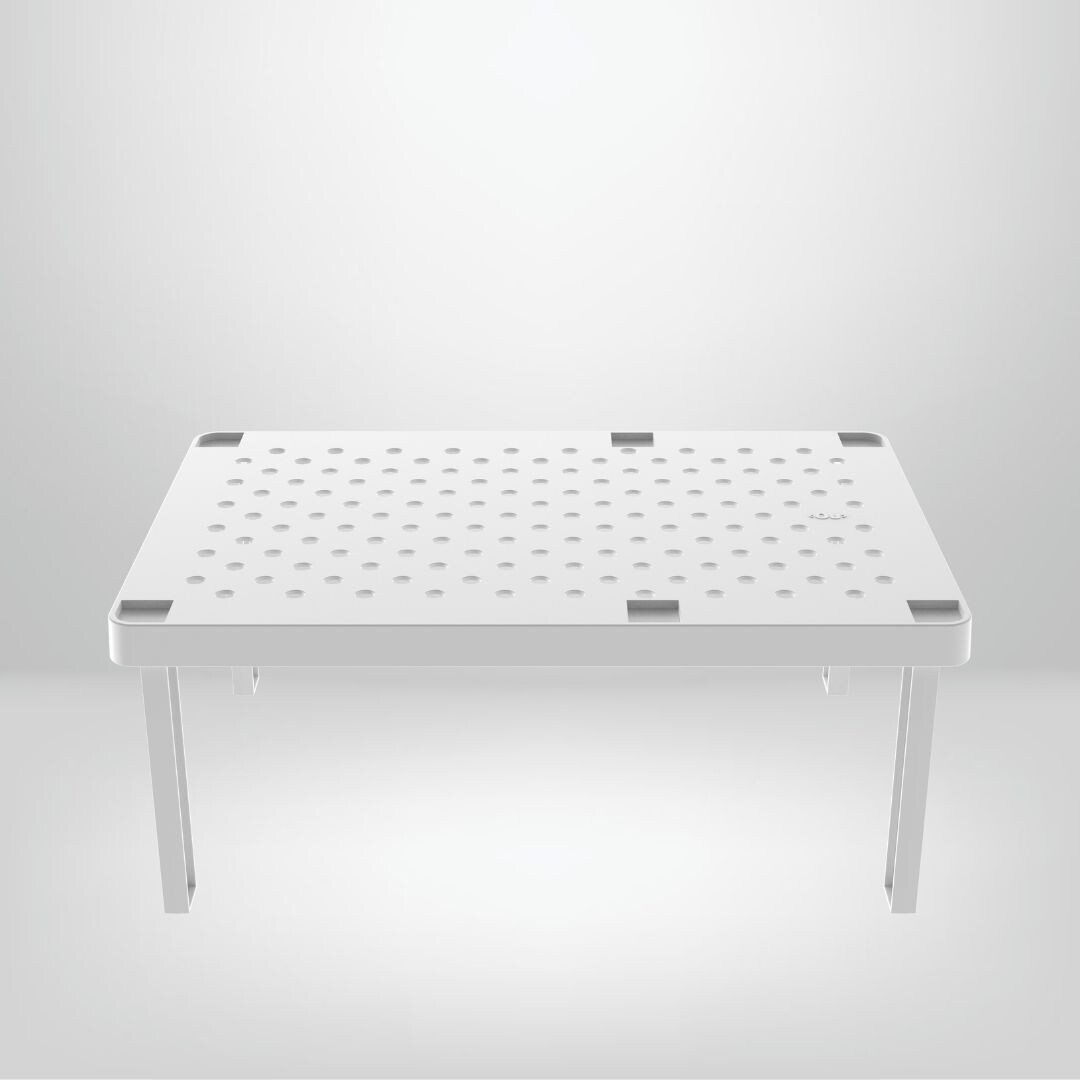 Organizador Rectangular de Armario de Nivel OU &quot;Level&quot;, Color: Blanco