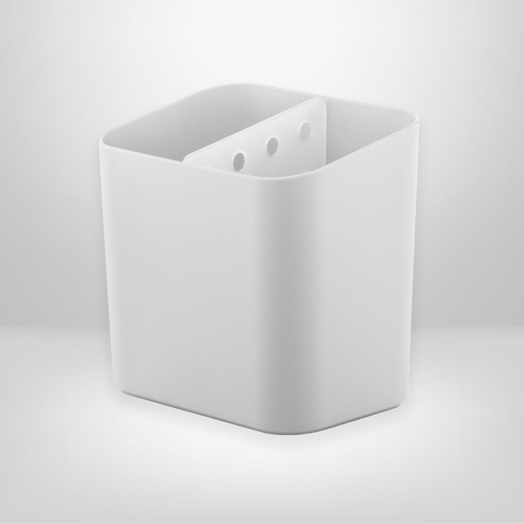 Escurridor de Cubiertos OU &quot;Trium&quot;, Color: Blanco