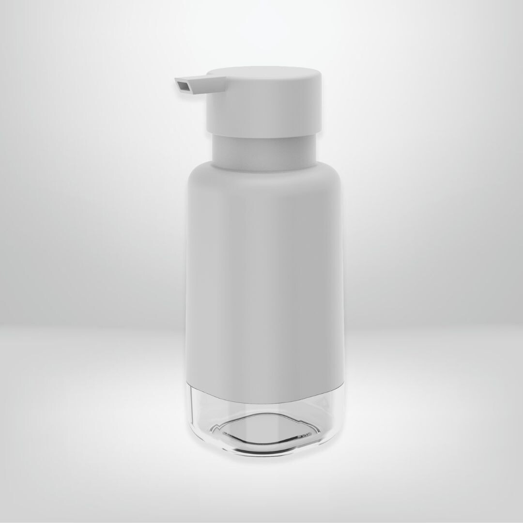Dispensador de Jabón Líquido OU &quot;Trium&quot;, Color: Blanco