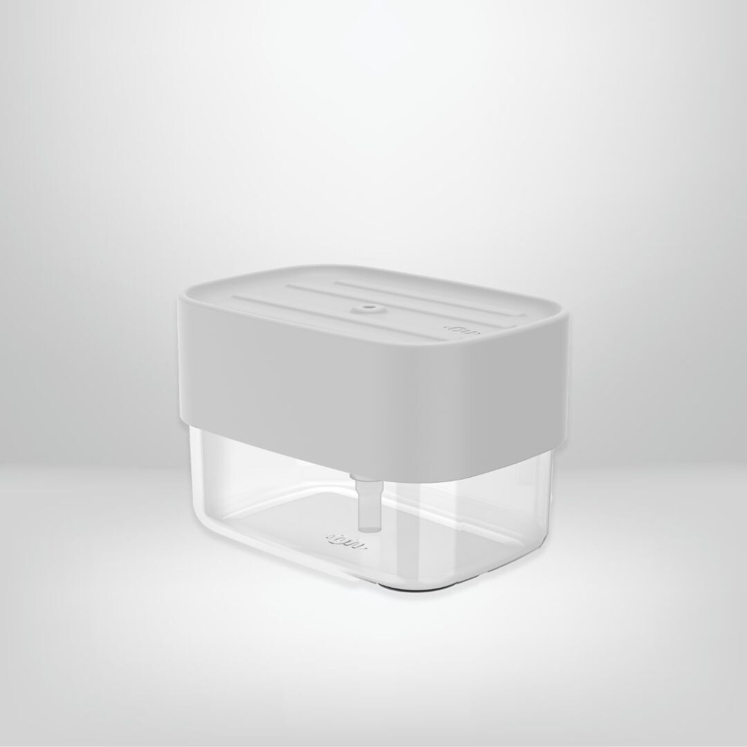 Dispensador de Detergente para Esponja 550ml OU &quot;Trium&quot;, Color: Blanco