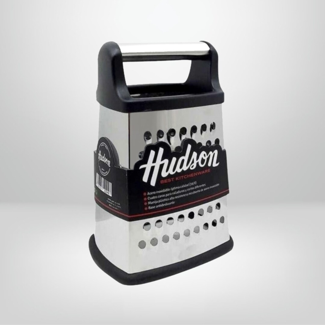 Rallador Acero Inoxidable 4 Caras HUDSON